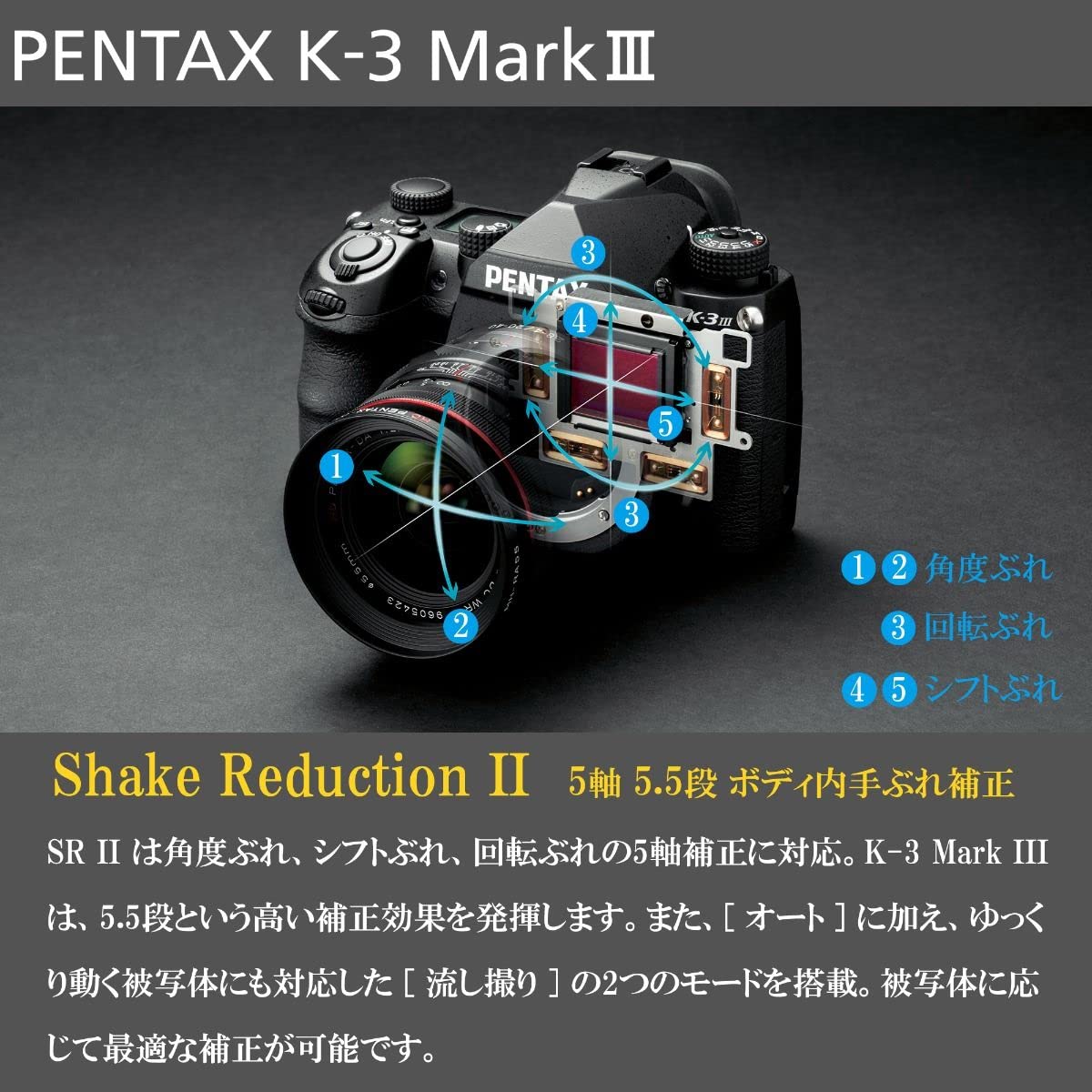 Amazon.co.jp: 【整備済み品】 PENTAX K-3 Mark III ボディ ブラック